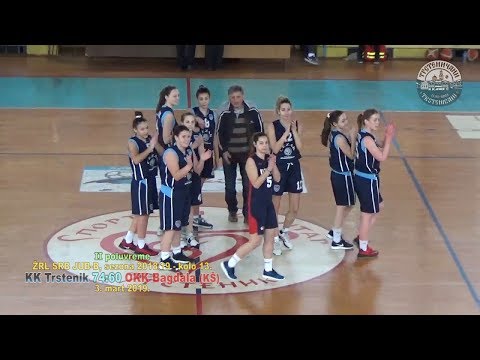 KOŠARKA dame, II POLUVREME: KK Trstenik–OKK Bagdala (KŠ) 74:60; Trstenik SRB, mart 2019.