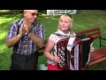 Ехаў Ясь на кані. Народная Белорусская песня на баяне 