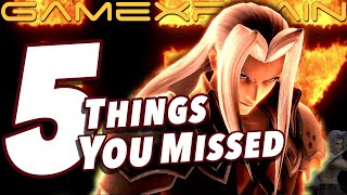 5 Awesome Details in Sephiroth's Reveal Trailer You Might Have Missed! | Smash Bros Ultimate