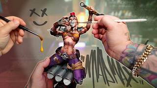 Painting a 3D Printed Madmax Inspired Character