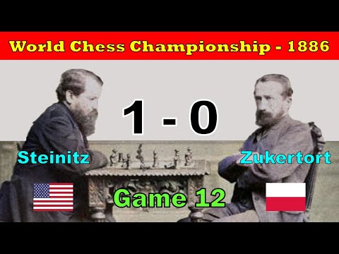 Steinitz vs Zukertort / Game 12 / World Championship -1886
