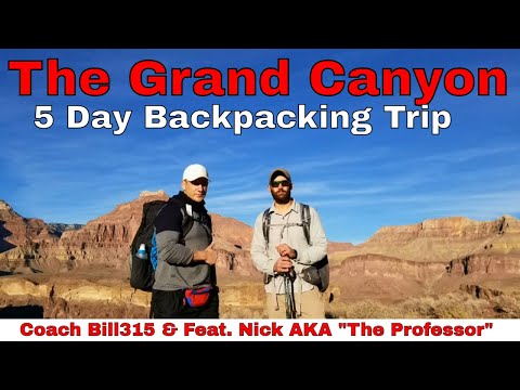 Ultimate Grand Canyon Adventure: 5 Days, 75 Miles Backpacking Trip!