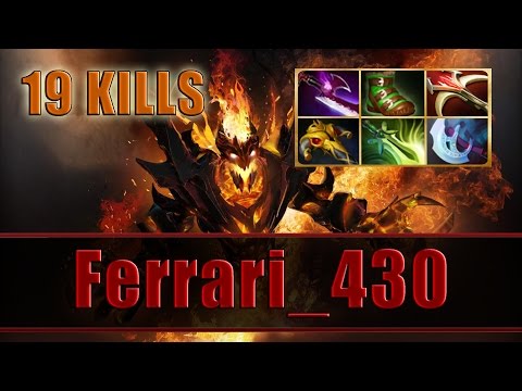 iG.Ferrari_430 plays Shadow Fiend Mid Ranked - Dota 2