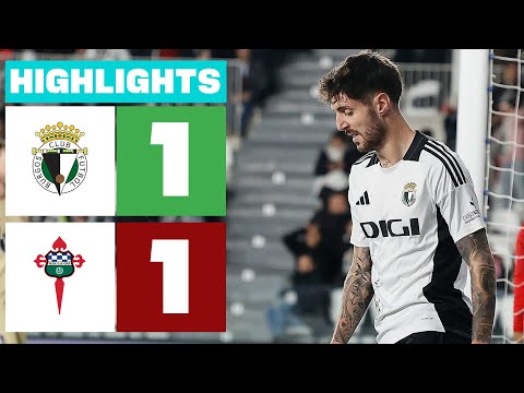 BURGOS CF 1 - 1 RACING CLUB FERROL | HIGHLIGHTS LALIGA HYPERMOTION