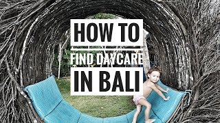 DAYCARE STRUGGLE IN BALI INDONESIA  + A DAY AT TITI BATU