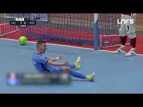 Gol Dani Santos (2-2) Viña Albali Valdepeñas - Ribera Navarra. J12, 1Div. LNFS
