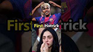 Lamine Yamal hatrick against Villareal Secures Win For Barcelona #lamineyamal #laliga #barcelona