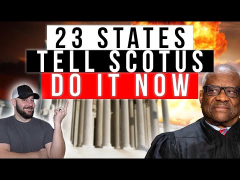 BREAKING NOW: 23 States PILE ON SCOTUS... Telling Them To TAKE HAWAII SENSITIVE PLACES CASE... + DOJ Thumbnail