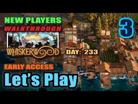 Whiskerwood - Day 233 Reached - Underground Colony - Survival City Builder - Full Gameplay