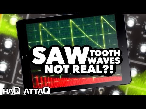 SAWTOOTH waveforms DON’T exist? │ Synth Harmonics Explained - haQ attaQ 299
