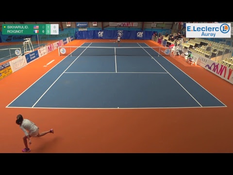 SIKHARULIDZE Alessandra (USA) VS ROIGNOT Shanice (FRA) - Court J. Sanchez