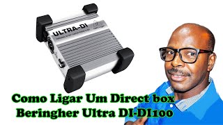 Video thumbnail for Como Ligar Um Direct box Beringher ultra DI DI100 by Btm Estudios