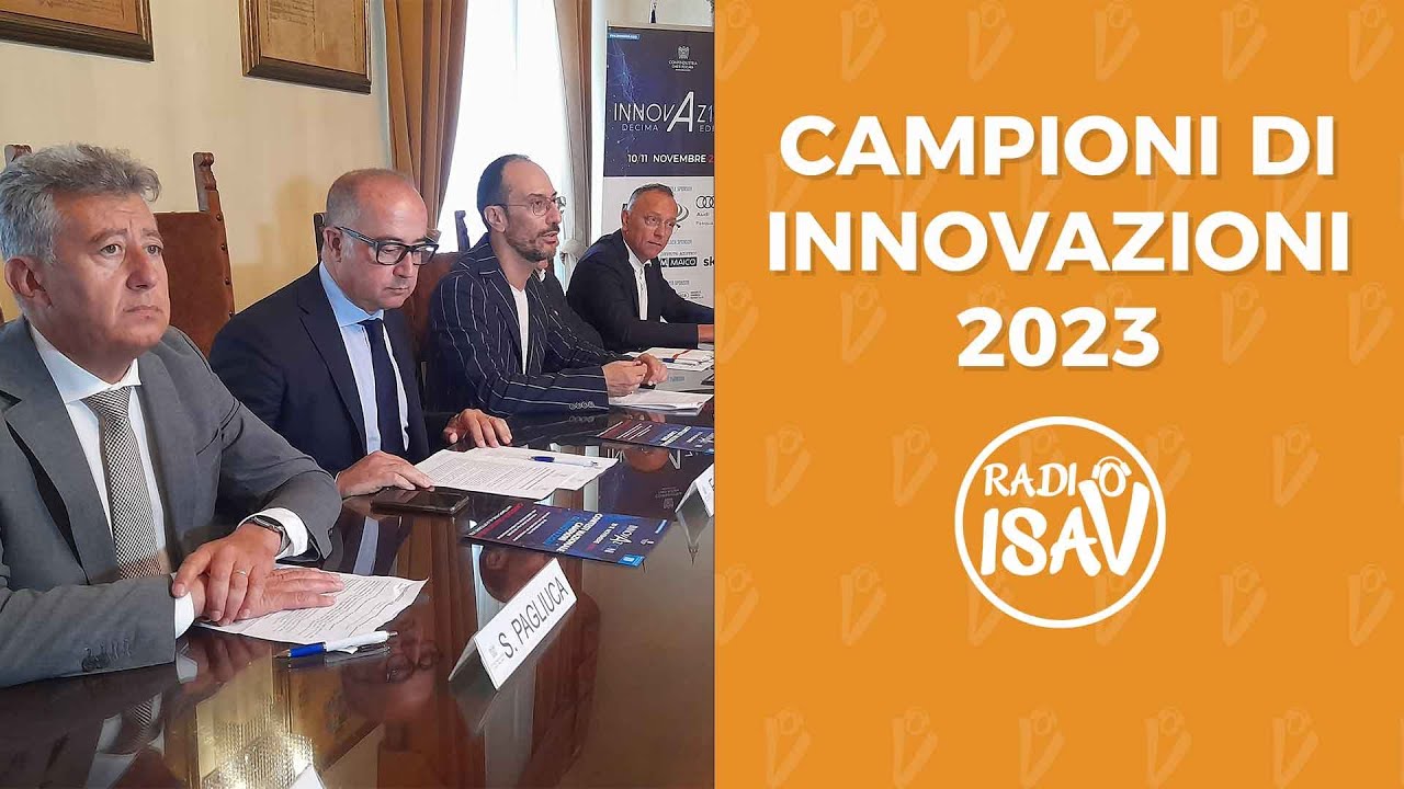 CAMPIONI DI INNOVAZIONI 2023: Conferenza Stampa