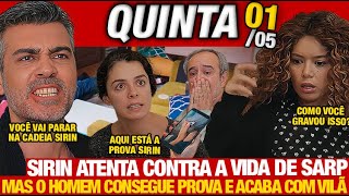 FORÇA DE MULHER - Capítulo de hoje 01/05 QUINTA - Resumo Completo da Novela 01/05 Capítulo hoje