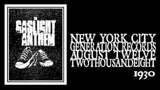 The Gaslight Anthem - 1930 (Generation Records 2008)