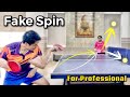 How to transform fake spin for Hook serving technique, & short and long | World Class
