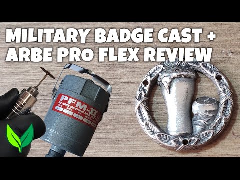 Military VALOUR badge cast plus Arbe Pro Flex REVIEW - by VOGMAN