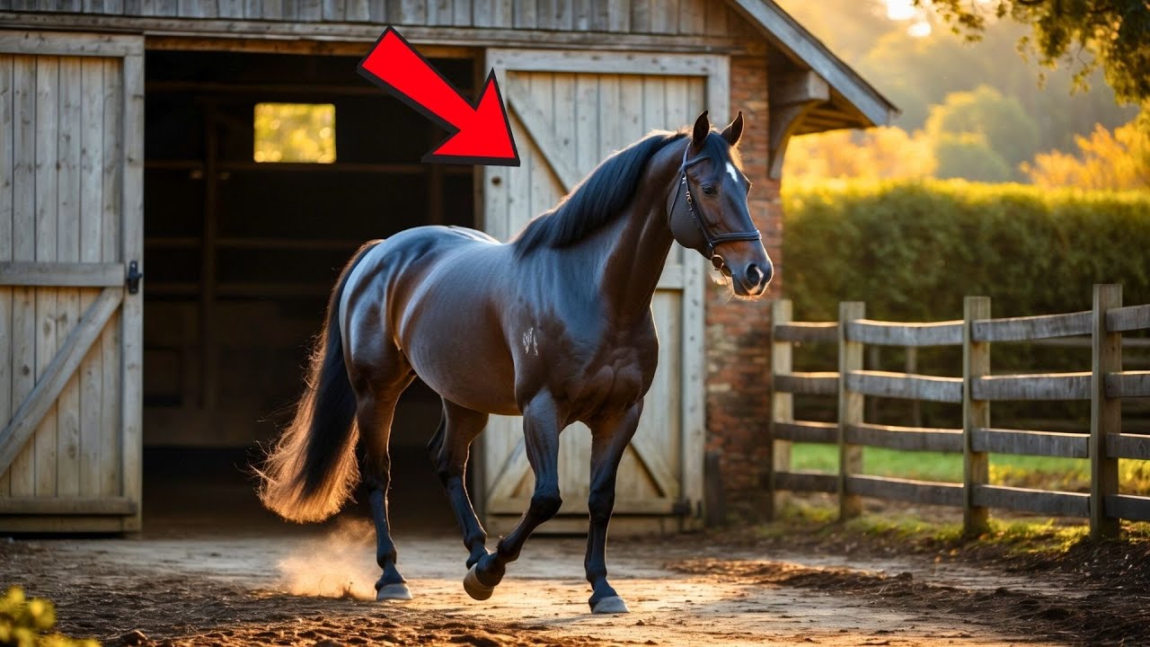 NINGUÉM ACREDITAVA NO QUE ESTE CAVALO FAZIA APÓS O ANOITECER… ATÉ QUE UMA CÂMERA CAPTUROU TUDO!