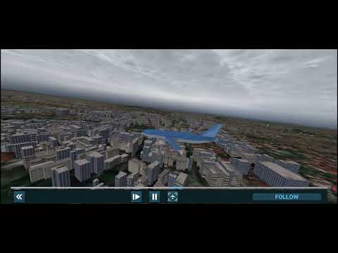 Flight Santos-Dumont Express AIRBUS A320 SIMPLE LANDING  Brasilia    🛬   Sao Paulo