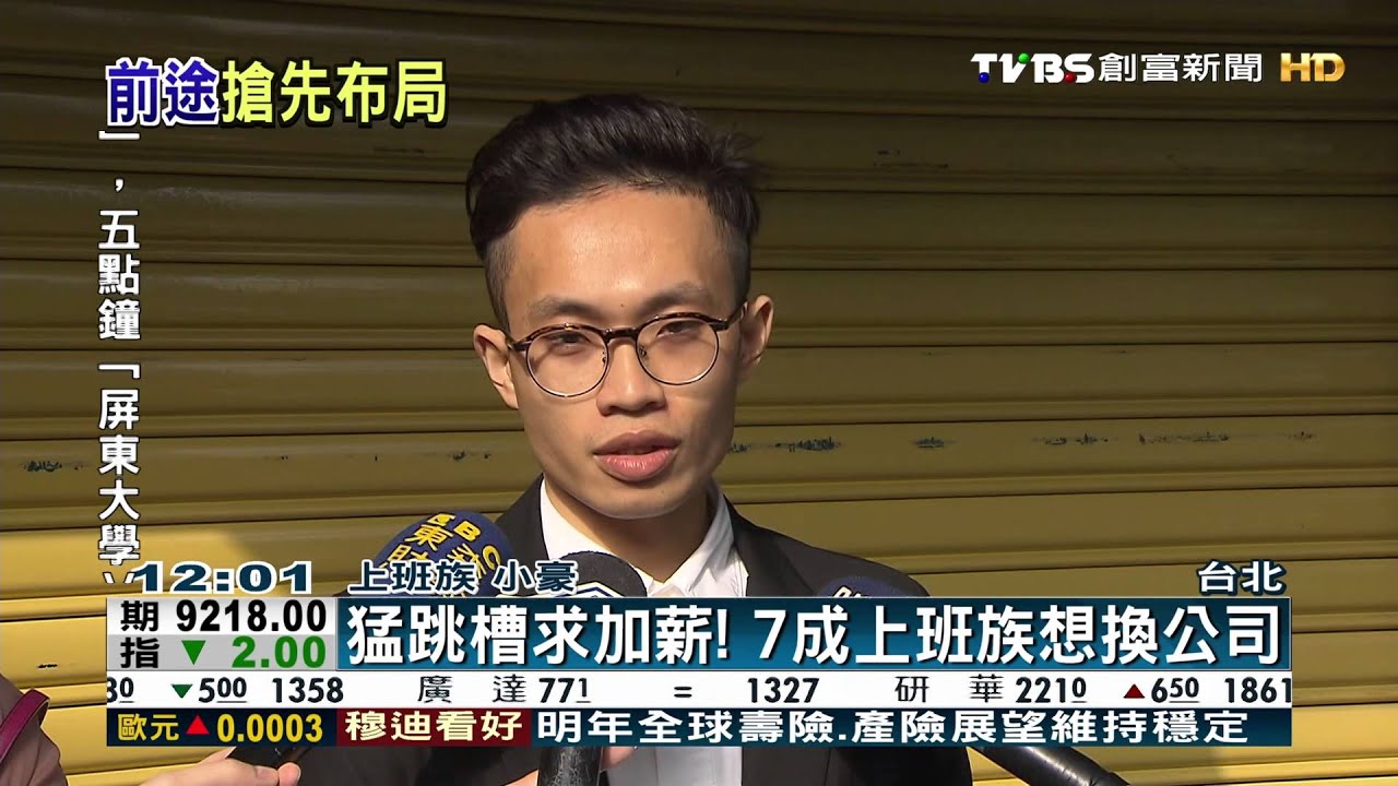 猛跳槽求加薪! 7成上班族想換公司