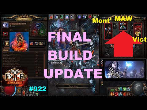 [POE] FINAL BUILD UPDATE - MAW OF MISCHIEF ZOMBIE NECROMANCER in Endless Heist 3.16 Scourge - 922