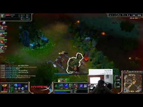 Chaox plays Cho'Gath jungle vs Elise