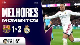 MELHORES MOMENTOS: BARCELONA 1 X 2 REAL MADRID | LALIGA 26/27 | 10ª RODADA