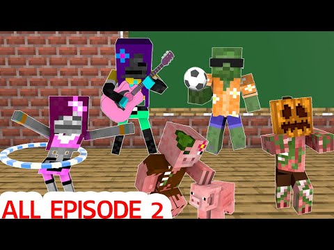 Season 2 All Episode - Minecraft  Animation