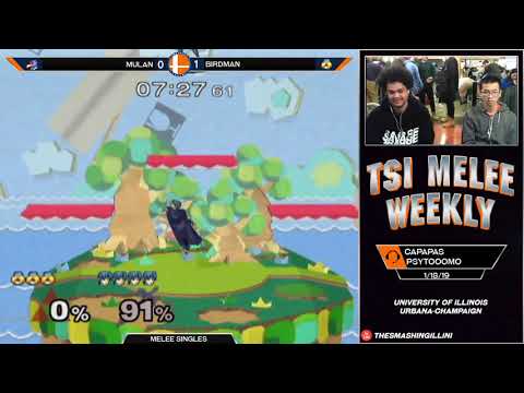 [TSI Weekly] Birdman (Sheik) vs. Mulan (Marth) SSBM Singles