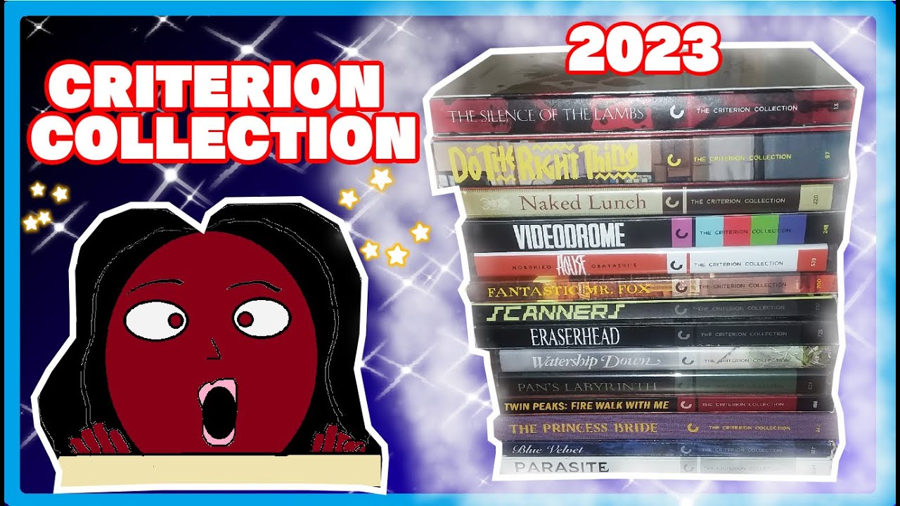 FIRST CRITERION VIDEO! // Criterion Collection Haul (2023 Edition)