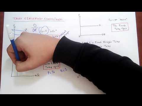 AÖF İKTİSADA GİRİŞ 1 Arz ve Talep Esneklikleri