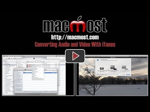 Converting Audio and Video With iTunes (#999)