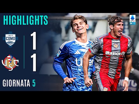 Video highlights della Como vs Cremonese ( a ) - Giornata 5 - Fantacalcio e fantamedie