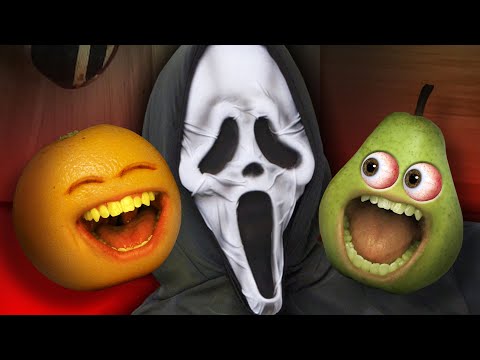 惱人的橘子 - 驚嚇梨挑戰賽 #4 | #驚嚇十月 (Annoying Orange - Scare Pear Challenge #4 | #Shocktober)