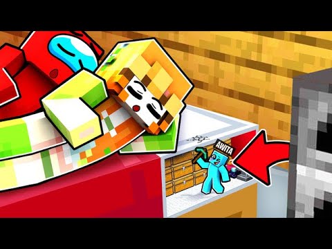 Living in My Friends' HOUSE Until They Realize It in Minecraft!