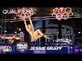 Jessie Graff Puts on a Show - American Ninja Warrior Qualifiers 2020