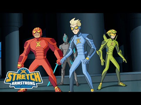 Thumbnail of the video: Stretch Armstrong & the Flex Fighters - ‘Heroes Gone Rogue’ Season 2 Official Preview