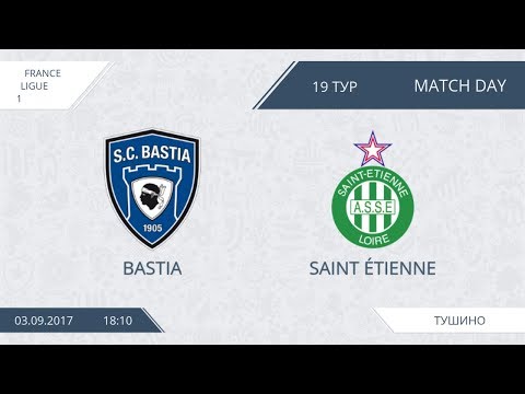 AFL17. France. Ligue 1. Day 19. Bastia - Saint Etienne