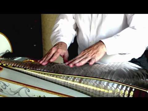 Musician Plays A Song On The Haunting Instrument Invented By Benjamin Franklin