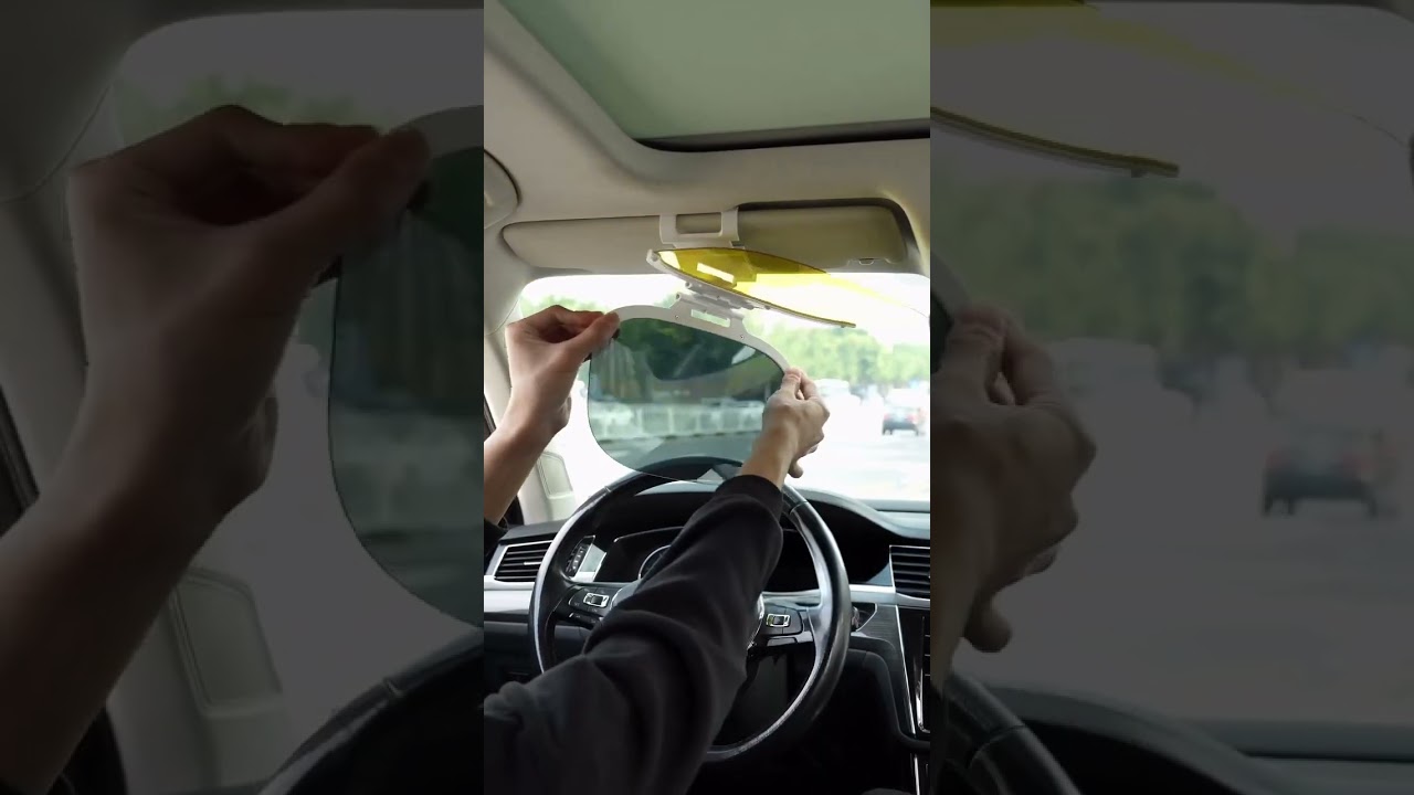 Product Link in Bio ( # 1645 ) ‪@MaviGadgets‬ 1️⃣ Universal Tinted Car Sun Driving Visor