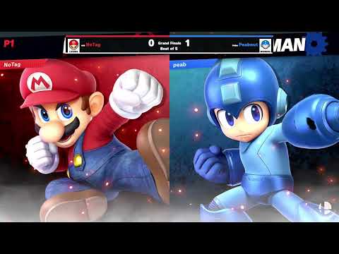 NoTag (Mario) vs Peabnut (Mega Man) - Grand Final - Hidden Nest #46