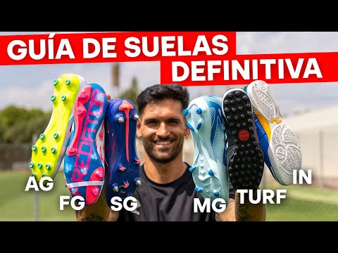 GUIA DEFINITIVA DE SUELAS DE BOTAS DE FUTBOL - Que suela uso en 2024