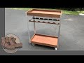 Making A Modern Wood And Aluminum Bar Cart For Under 200