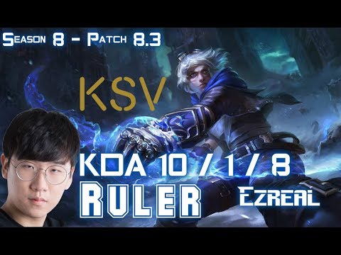 KSV Ruler EZREAL vs TWITCH ADC - Patch 8.3 KR Ranked