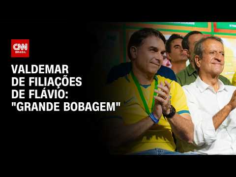 Filiação de Flávio Bolsonaro vira “jogo de empurra”; veja análise | BASTIDORES CNN