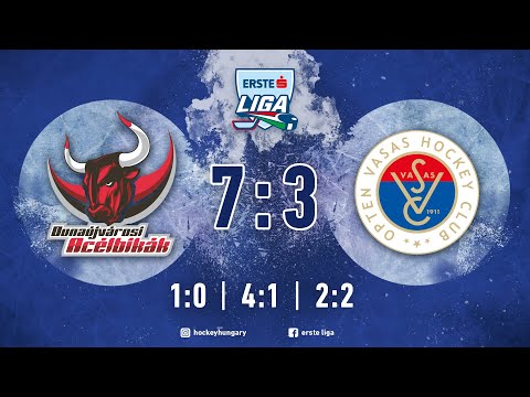 Összefoglaló EL 52 - DUNAÚJVÁROSI ACÉLBIKÁK - OPTEN VASAS HC 7:3 20210204