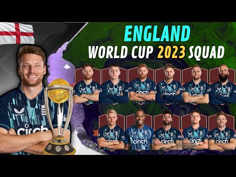 ICC World Cup 2023 | Team England Squad | England Team ODI World Cup Squad 2023 | ENG Squad 2023