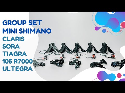 Khám Phá Combo Shimano 3 Món: CLARIS, SORA, TIAGRA, 105 & R8000
