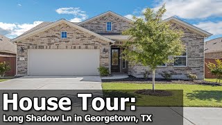 MLS House Tour: 2012 Long Shadow Ln in Georgetown, TX - A Gem in Oaks at San Gabriel