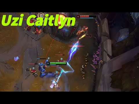 UZI CAITLYN VS EZREAL , BEST ADC IN THE WORLD!